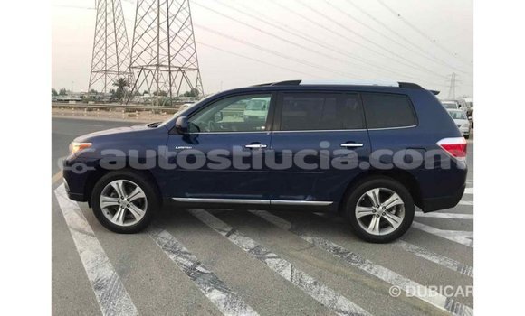 Buy Import Toyota Highlander Blue Car in Import - Dubai in Anse-la-Raye Buy Import Toyota Highlander Blue Car in Import - Dubai in Anse-la-Raye