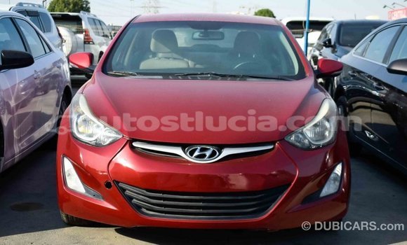 Buy Import Hyundai Elantra Red Car in Import - Dubai in Anse-la-Raye Buy Import Hyundai Elantra Red Car in Import - Dubai in Anse-la-Raye