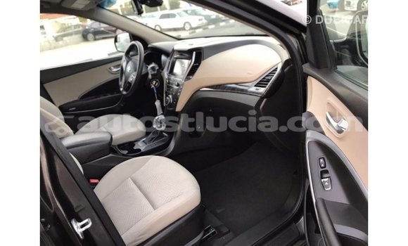 Buy Import Hyundai Santa Fe Black Car in Import - Dubai in Anse-la-Raye Buy Import Hyundai Santa Fe Black Car in Import - Dubai in Anse-la-Raye