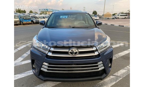 Buy Import Toyota Highlander Blue Car in Import - Dubai in Anse-la-Raye Buy Import Toyota Highlander Blue Car in Import - Dubai in Anse-la-Raye