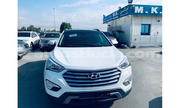 Buy Import Hyundai Santa Fe White Car in Import - Dubai in Anse-la-Raye Buy Import Hyundai Santa Fe White Car in Import - Dubai in Anse-la-Raye