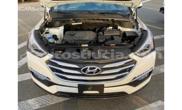 Buy Import Hyundai Santa Fe White Car in Import - Dubai in Anse-la-Raye Buy Import Hyundai Santa Fe White Car in Import - Dubai in Anse-la-Raye