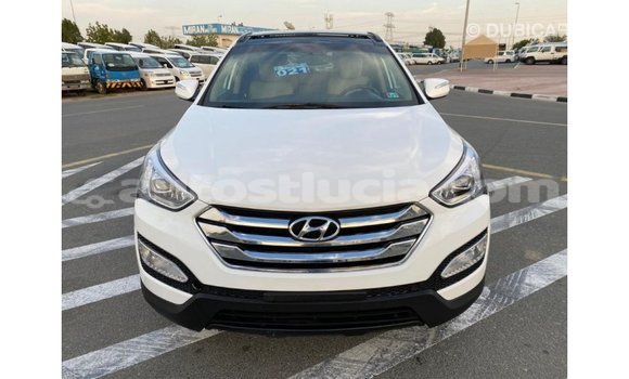 Buy Import Hyundai Santa Fe White Car in Import - Dubai in Anse-la-Raye Buy Import Hyundai Santa Fe White Car in Import - Dubai in Anse-la-Raye