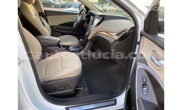 Buy Import Hyundai Santa Fe White Car in Import - Dubai in Anse-la-Raye Buy Import Hyundai Santa Fe White Car in Import - Dubai in Anse-la-Raye