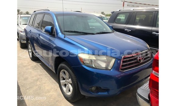 Buy Import Toyota Highlander Blue Car in Import - Dubai in Anse-la-Raye Buy Import Toyota Highlander Blue Car in Import - Dubai in Anse-la-Raye