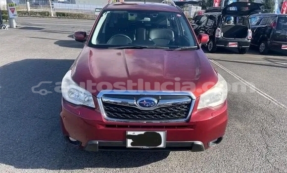 Buy Used Subaru Bistro Red Car in Import - Dubai in Anse-la-Raye