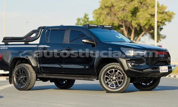 Buy Used Toyota Hilux Black Car in Import - Dubai in Anse-la-Raye