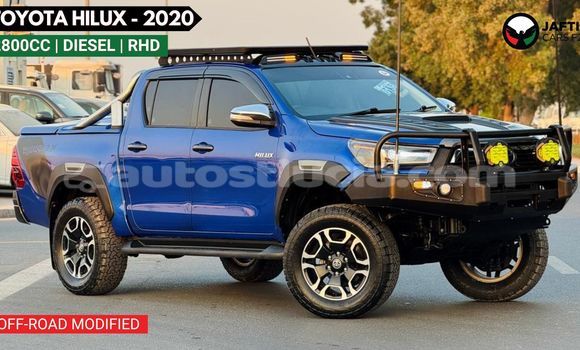 Buy Used Toyota Hilux Blue Car in Import - Dubai in Anse-la-Raye