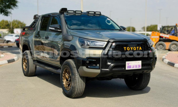 Buy Used Toyota Hilux Green Car in Import - Dubai in Anse-la-Raye