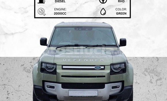 Buy Used Land Rover Defender Green Car in Import - Dubai in Anse-la-Raye