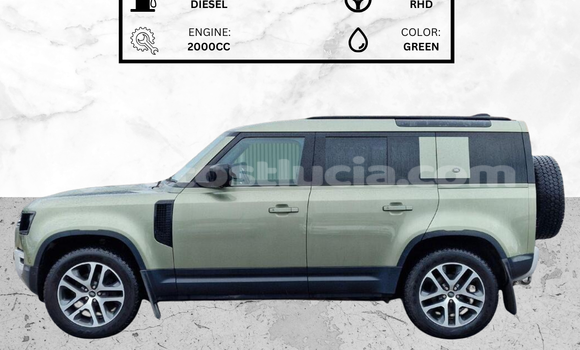 Buy Used Land Rover Defender Green Car in Import - Dubai in Anse-la-Raye Buy Used Land Rover Defender Green Car in Import - Dubai in Anse-la-Raye