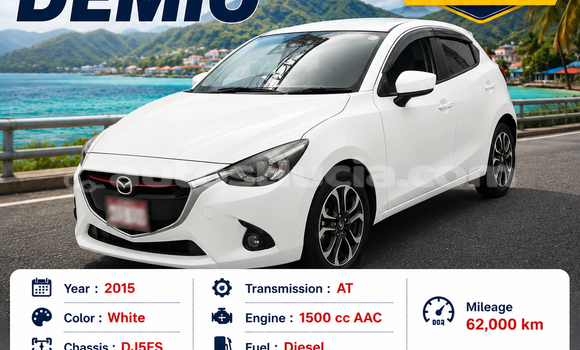 Buy Used Mazda Demio White Car in Castries in Castries