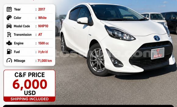 Buy Used Toyota Aqua White Car in Castries in Castries