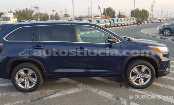 Buy Import Toyota Highlander Blue Car in Import - Dubai in Anse-la-Raye Buy Import Toyota Highlander Blue Car in Import - Dubai in Anse-la-Raye