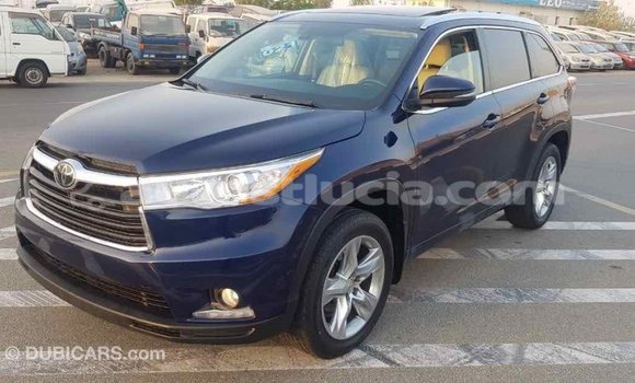 Buy Import Toyota Highlander Blue Car in Import - Dubai in Anse-la-Raye Buy Import Toyota Highlander Blue Car in Import - Dubai in Anse-la-Raye