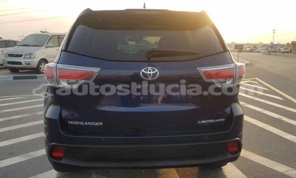 Buy Import Toyota Highlander Blue Car in Import - Dubai in Anse-la-Raye Buy Import Toyota Highlander Blue Car in Import - Dubai in Anse-la-Raye